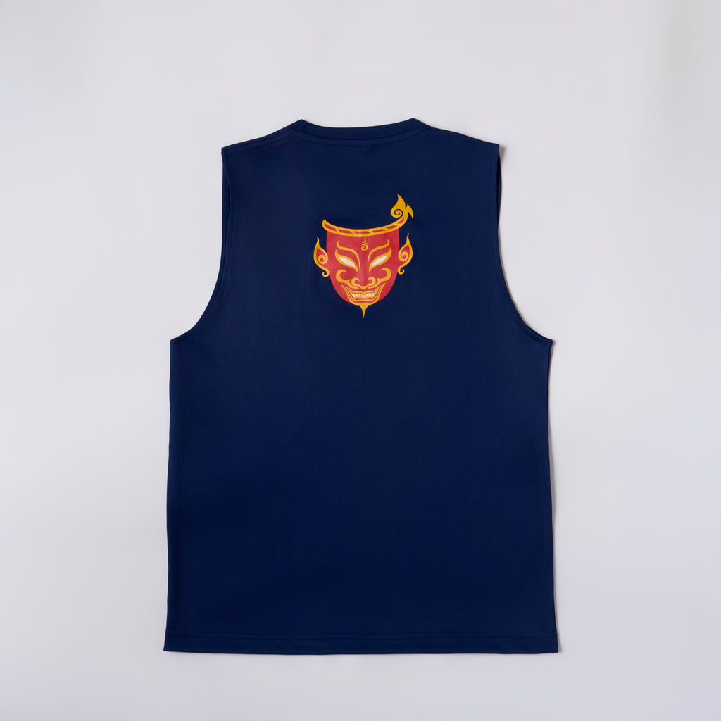 Khunsuek Sleeveless - Blue