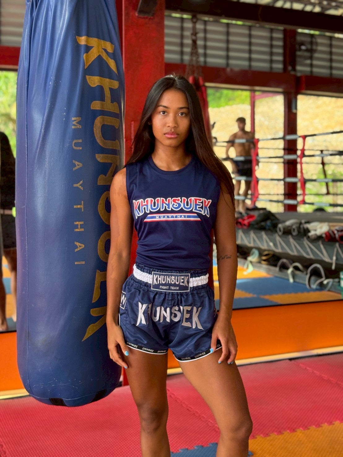 Khunsuek Sleeveless - Blue