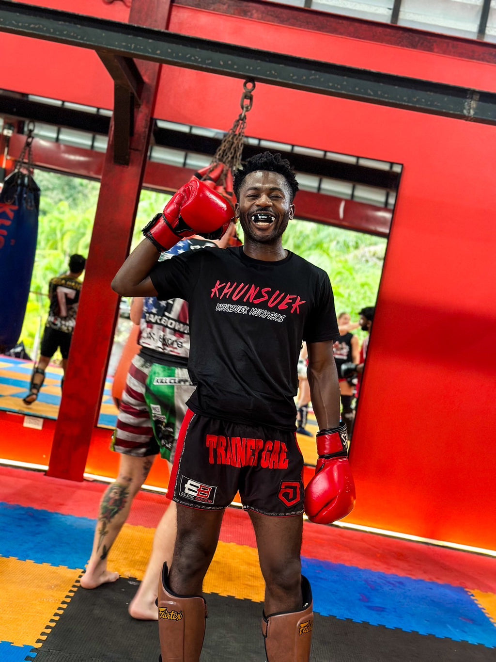 Muay Thai is Pain Tee - Red