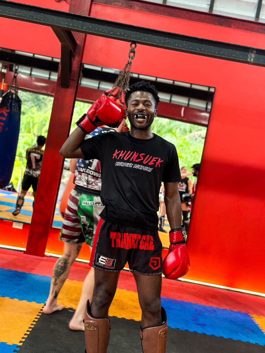 Muay Thai is Pain Tee - Red