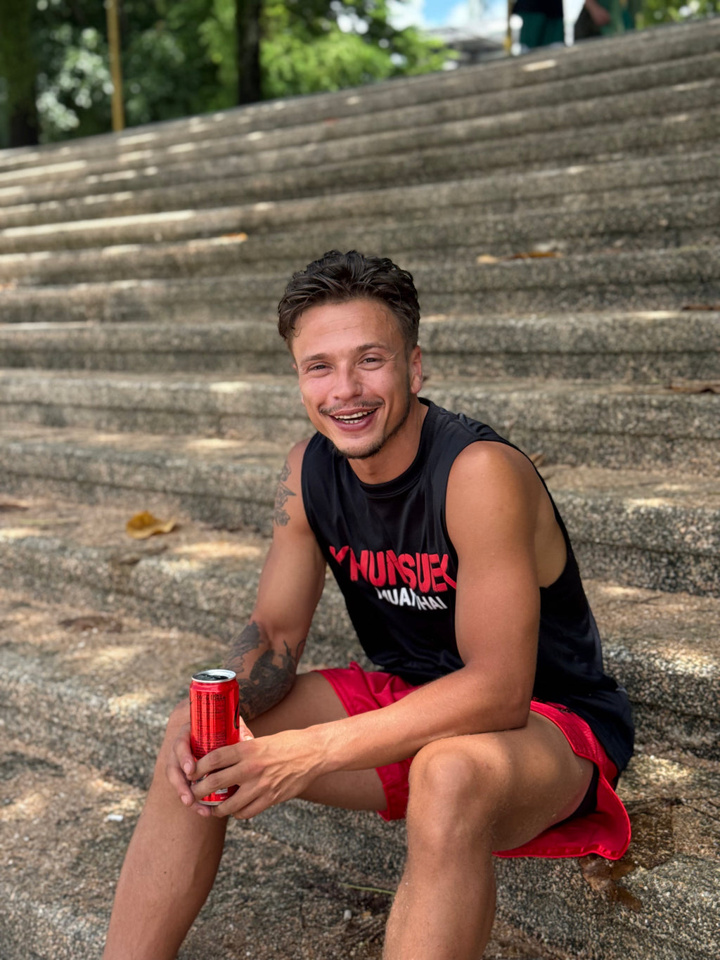 Thai Map Sleeveless - Blue